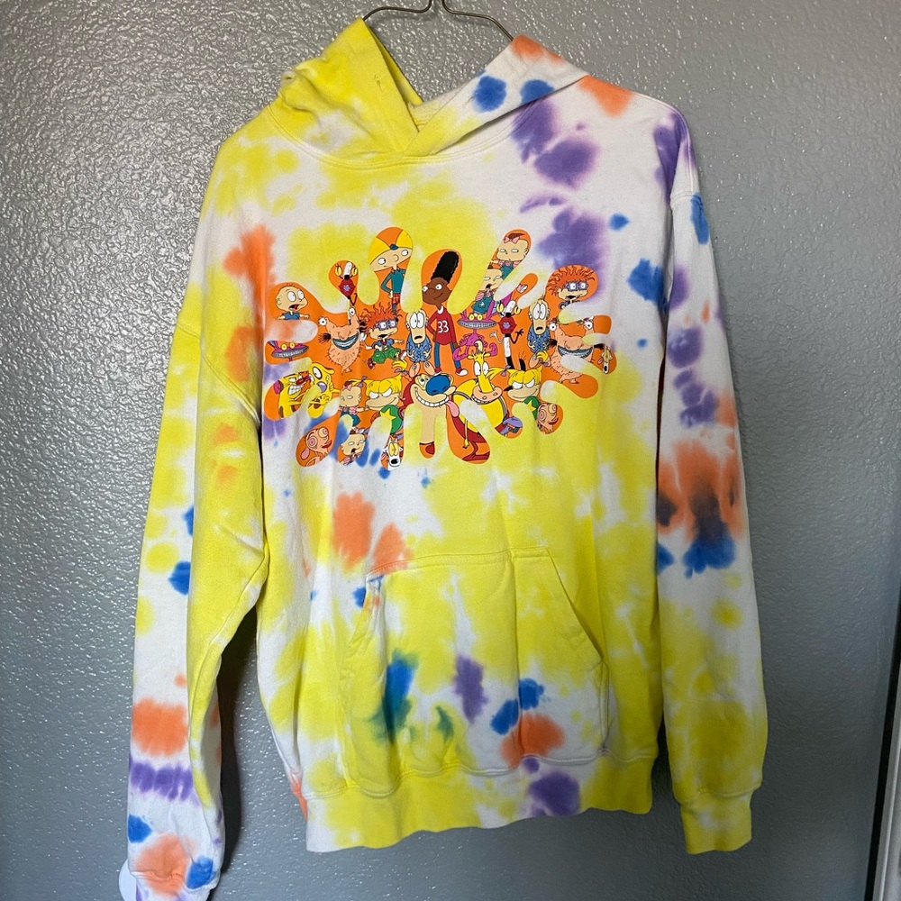 Rug rat tye dye hoodie